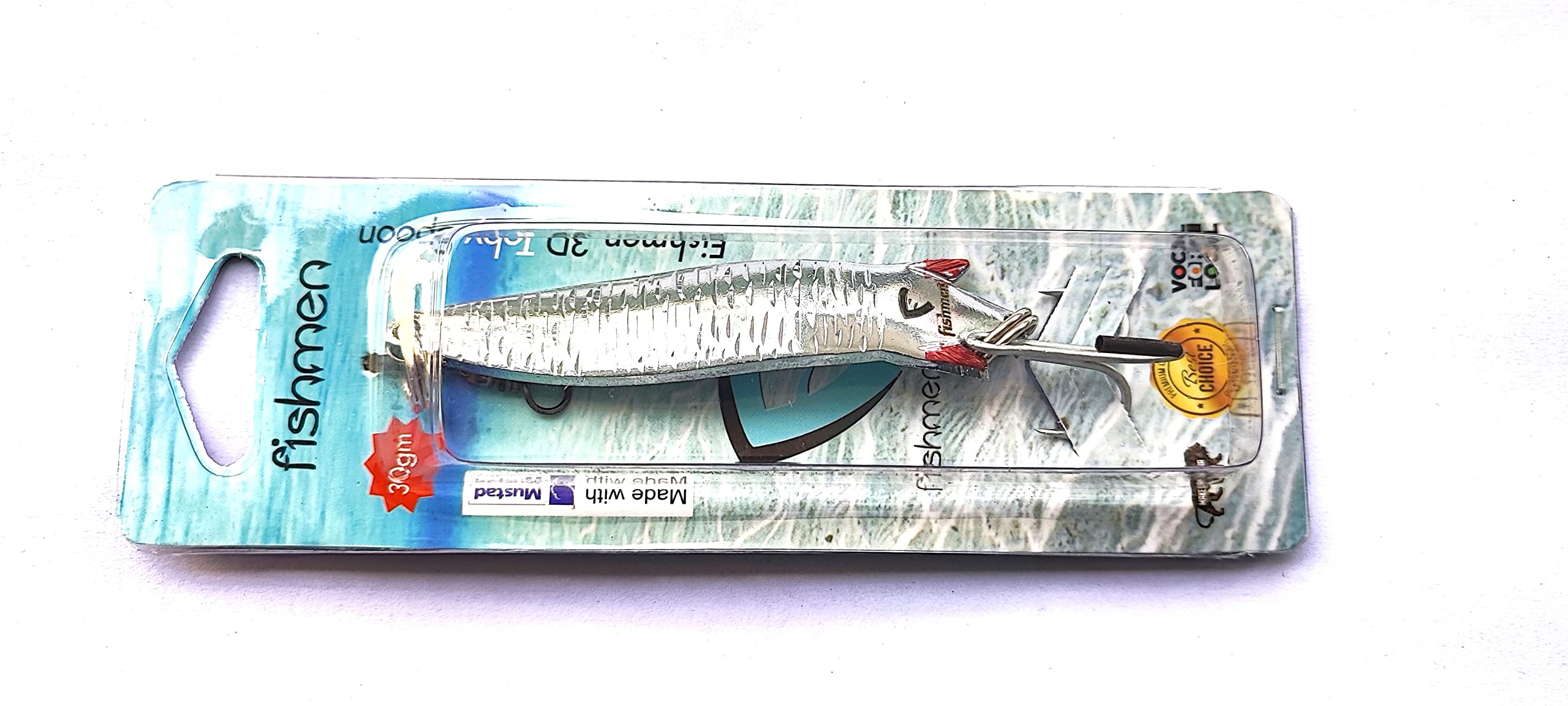 Fishmen 3D Toby Spoon 30gm for Fishing