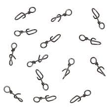 Fishmen Quick Change Fishing Lure Clips, 26mm, 80 lb Strength, 10-Pack