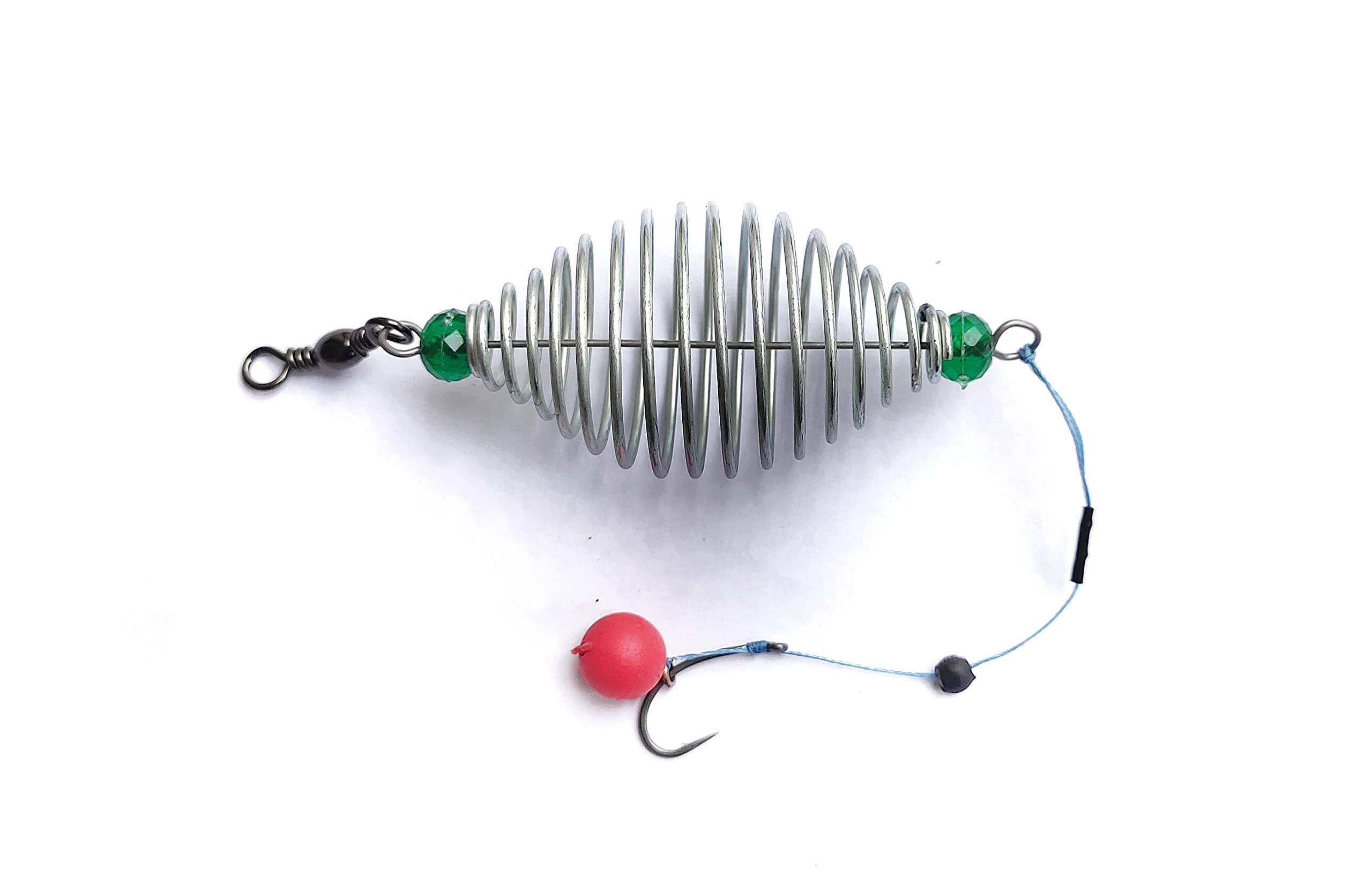 Fishmen Spring Feeder with popup rig Made with Mustad carp Hook