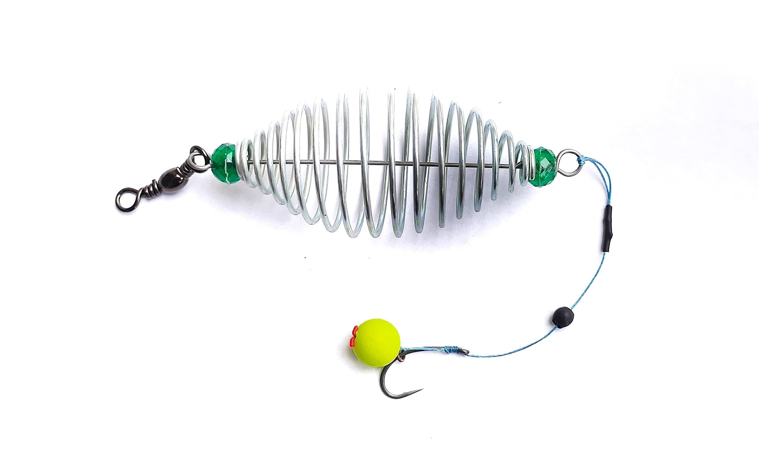 Fishmen Spring Feeder with popup rig Made with Mustad carp Hook