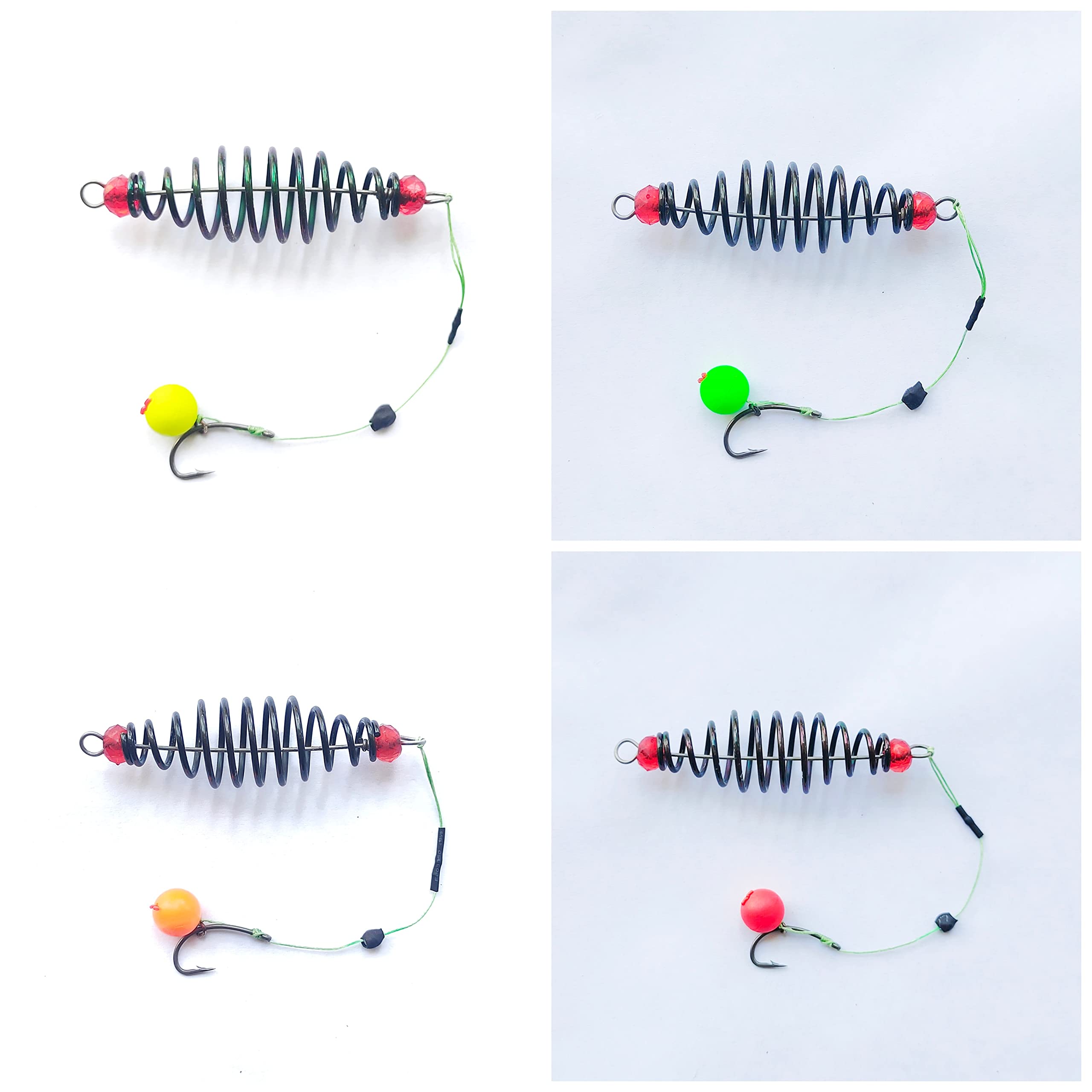 Fishing Carp Feeder with popup Blow Back rig Made with Mustad