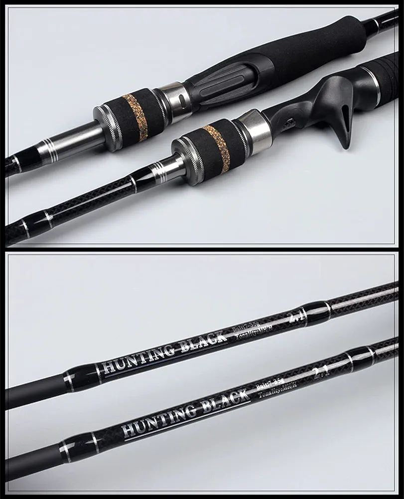 Hunting Black Spinning / Baitcasting Rod
