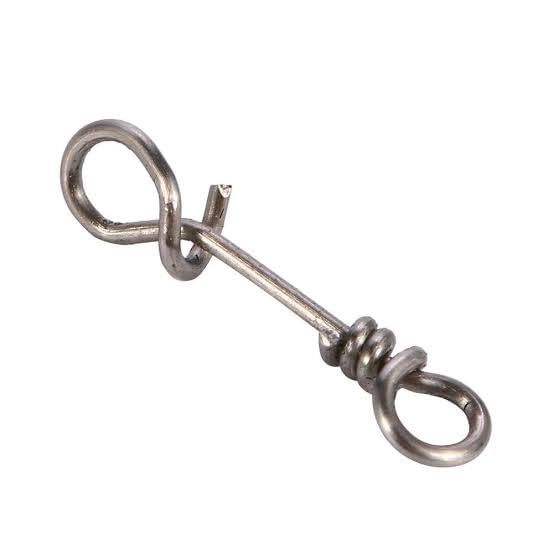 Fishmen Quick Change Fishing Lure Clips, 26mm, 80 lb Strength, 10-Pack