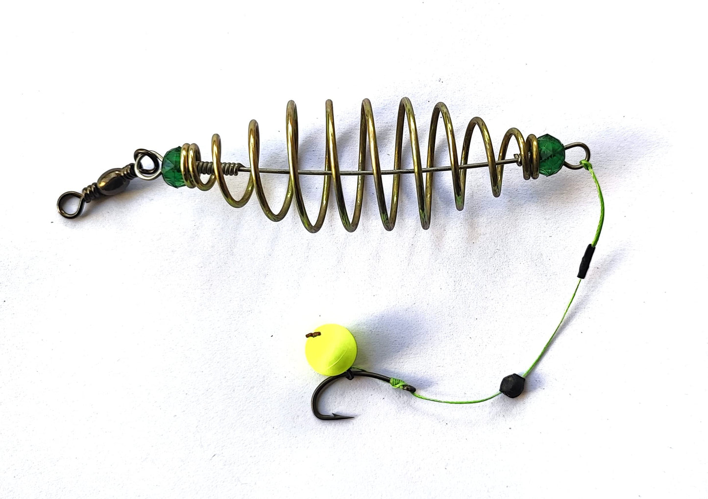 Fishmen Fishing Feeder for Carp Fishing Including popup Rig Made with Mustad XV-2 Carp Hook