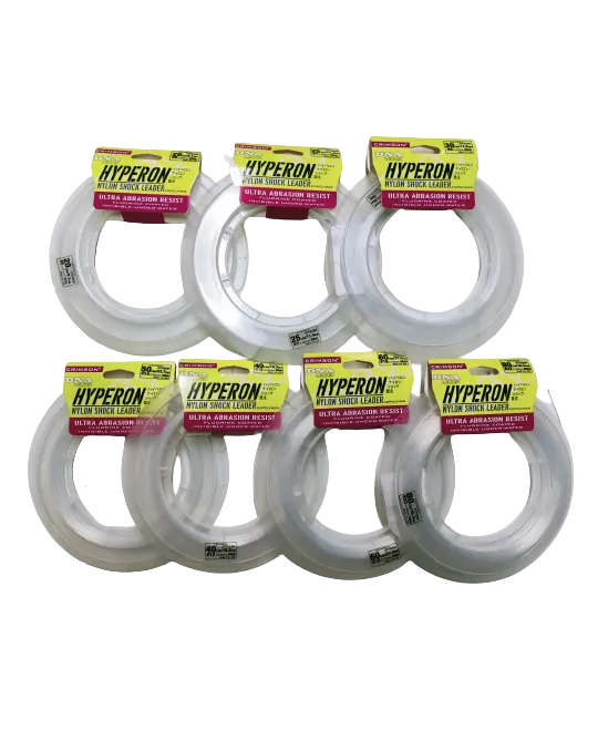 Crimson Hyperon Nylon Shock Leader 40lb and 50lb spools